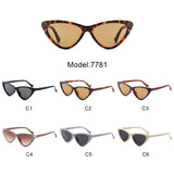 7781 - Retro Cat Eye Vintage Women Wholesale Sunglasses