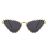 HJ3039 - Women Luxury Fashion Diamond Cat Eye Wholesale Sunglasses