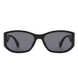 HS2173 - Square Curved Lens Wrap Around Wholesale Sunglasses