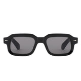 HS1355 - Vintage Square Flat Fashion Wholesale Sunglasses