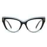 HS1304 - Women Double Tone Frame Anti Blue Light Wholesale Glasses