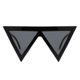 HS1358 - Irregular Fashion Flat Top Triangle Pointy Wholesale Sunglasses