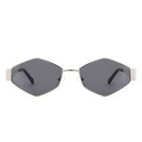 9884 - Geometric Diamond Hexagon Wholesale Sunglasses