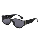 HS2173 - Square Curved Lens Wrap Around Wholesale Sunglasses