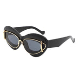 HS2190 - Oversize Chunky Fashion Irregular Cat Eye Wholesale Sunglasses