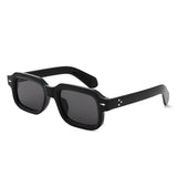 HS1355 - Vintage Square Flat Fashion Wholesale Sunglasses