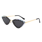 HW2070 - Luxury Rhinestone Cat Eye Fashion Women Wholesale Sunglasses