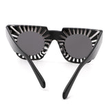 S1248 - Women Chunky Square Bright Fashion Wholesale Sunglasses