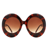 HS1296 - Oversize Oval Women Fashion Round Wholesale Sunglasses
