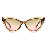 HS1306 - Women Retro Two-Tone Cat Eye Wholesale Sunglasses