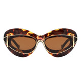 HS2190 - Oversize Chunky Fashion Irregular Cat Eye Wholesale Sunglasses