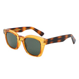 PIC3002 - Retro Square Polarized Curved Modern Fashion Wholesale Sunglasses