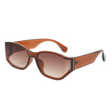 HS2173 - Square Curved Lens Wrap Around Wholesale Sunglasses