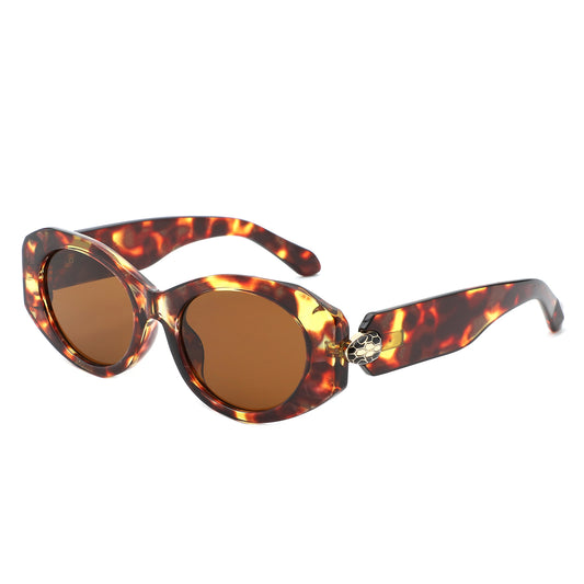 HS2186 - Women Round Fashion Oval Wholesale Sunglasses