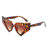 HS1357 - Oversize Fashion Chunky Geometric Cat Eye Wholesale Sunglasses