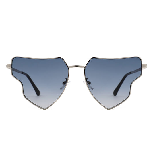 HJ2097 - Geometric Irregular Tinted Lens Wholesale Sunglasses