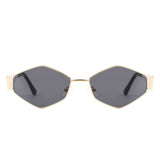 9884 - Geometric Diamond Hexagon Wholesale Sunglasses