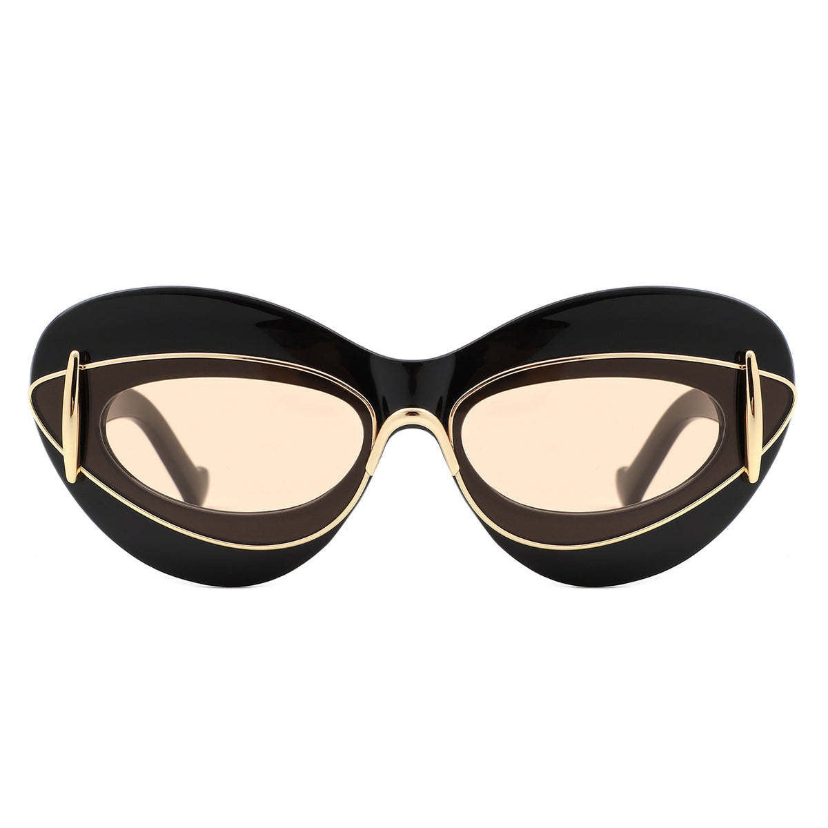 HS2190 - Oversize Chunky Fashion Irregular Cat Eye Wholesale Sunglasses