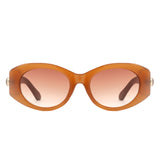 HS2186 - Women Round Fashion Oval Wholesale Sunglasses