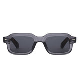 HS1355 - Vintage Square Flat Fashion Wholesale Sunglasses