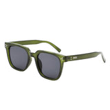 HS1326 - Square Retro Tinted Fashion Wholesale Sunglasses