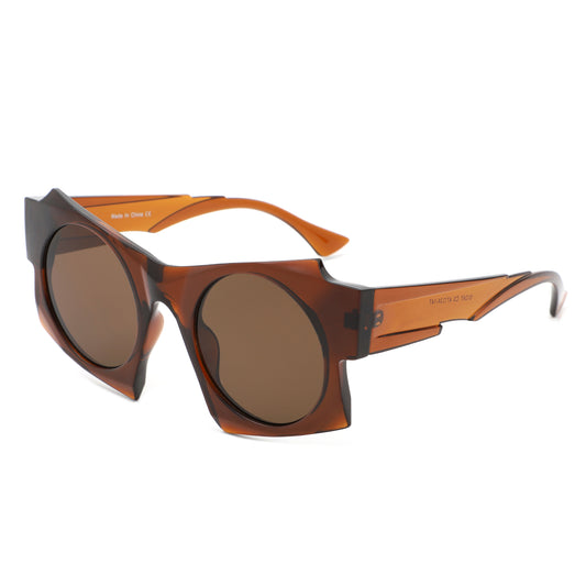 S1247 - Square Fashion Geometric Oversize Wholesale Sunglasses