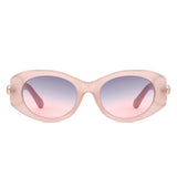 HS2186 - Women Round Fashion Oval Wholesale Sunglasses