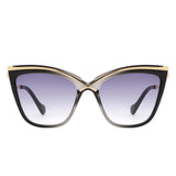 HJ3034 - Women Chic Oversize Fashion Cat Eye Wholesale Sunglasses