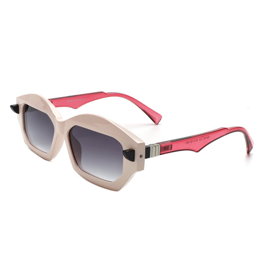 S2137 - Geometric Modern Fashion Square Wholesale Sunglasses