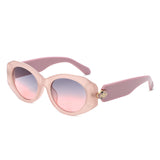 HS2186 - Women Round Fashion Oval Wholesale Sunglasses