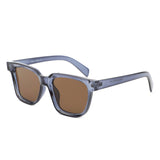 S1246 - Square Curved Lens Fashion Wholesale Sunglasses