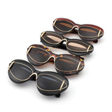 HS2190 - Oversize Chunky Fashion Irregular Cat Eye Wholesale Sunglasses