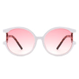 HS2164 - Oversize Fashion Irregular Round Oversize Wholesale Sunglasses