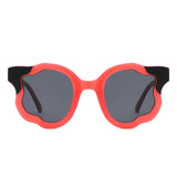 HS1339 - Irregular Round Fashion Geometric Wholesale Sunglasses