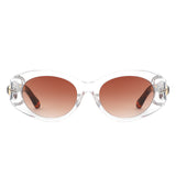 HS2186 - Women Round Fashion Oval Wholesale Sunglasses