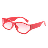 HS2173 - Square Curved Lens Wrap Around Wholesale Sunglasses