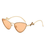 HJ3039 - Women Luxury Fashion Diamond Cat Eye Wholesale Sunglasses