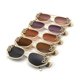 HJ2102 - Women Fashion Butterfly Design Rhinestone Cat Eye Wholesale Sunglasses