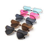 HJ2097 - Geometric Irregular Tinted Lens Wholesale Sunglasses