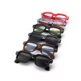 HS1355 - Vintage Square Flat Fashion Wholesale Sunglasses