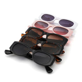 HS2182 - Chic Oval Leopard Design Fashion Wholesale Sunglasses