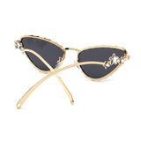 HJ3039 - Women Luxury Fashion Diamond Cat Eye Wholesale Sunglasses