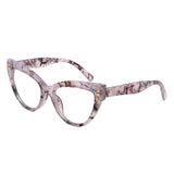 HS1304 - Women Double Tone Frame Anti Blue Light Wholesale Glasses