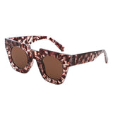 S1248 - Women Chunky Square Bright Fashion Wholesale Sunglasses