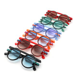 S1249 - Irregular Futuristic Double Frame Round Wholesale Sunglasses