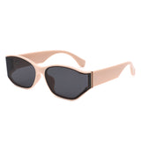 HS2173 - Square Curved Lens Wrap Around Wholesale Sunglasses