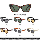 HS1323 - Retro Women Vintage Inspired Cat Eye Wholesale Sunglasses