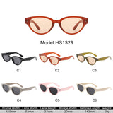 HS1329 - Women Round Chic Fashion Cat Eye Wholesale Sunglasses