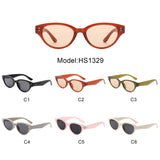 HS1329 - Women Round Chic Fashion Cat Eye Wholesale Sunglasses