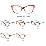 HS1345 - Modern Cat Eye Blue Light Blocker Women Wholesale Glasses